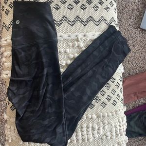 Lulu lemon align leggings. Worn less than 10 times. Never been dried. Size 2